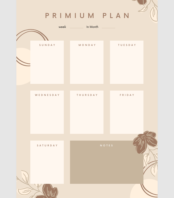 Weekly premium